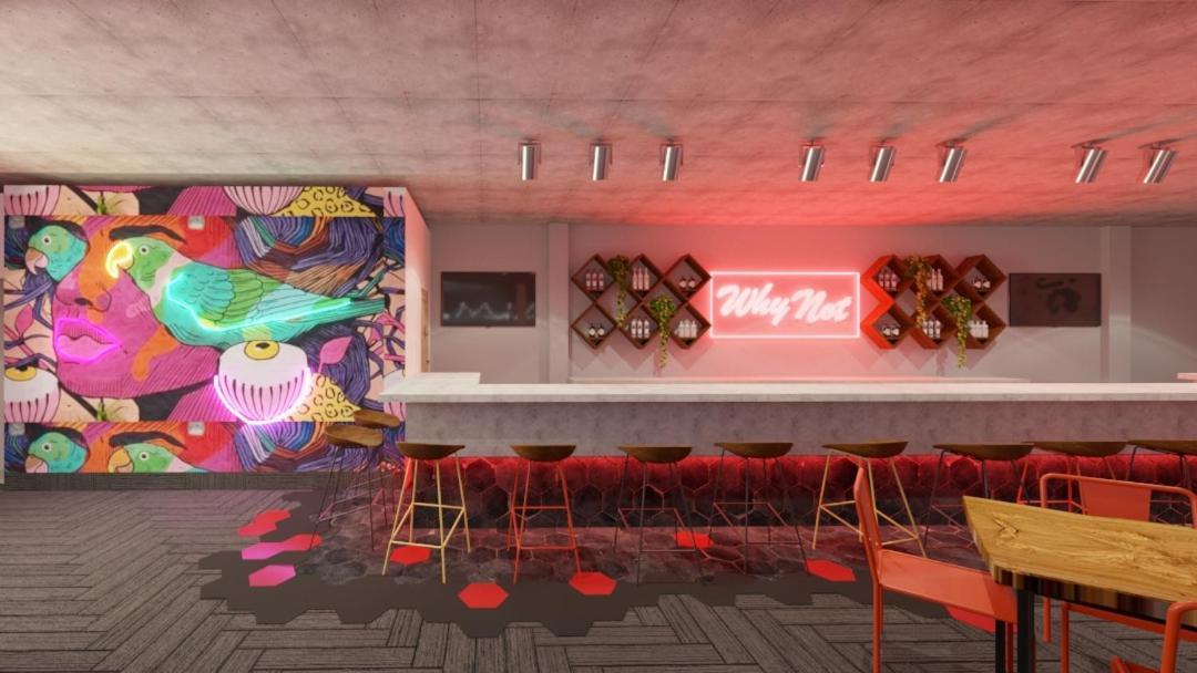 بلايا ديل كارمن Why Not Rooftop Party Hostel المظهر الخارجي الصورة